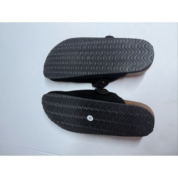 NWOT Kidmi Boston Style Clogs Black Suede Size 42 EU/ 11 USWomen’s /9,5US Men’s - Picture 6 of 9